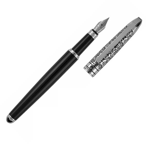 Logo trade promotional giveaways picture of: Fountain pen JACQUES Pierre Cardin