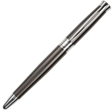 Logotrade promotional merchandise photo of: Metal set of ballpoint pen and roller ROI
