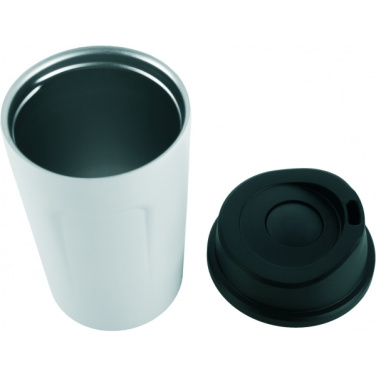 Logo trade promotional merchandise image of: Thermo mug LIARD Schwarzwolf