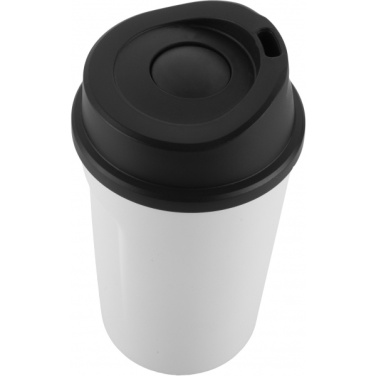 Logotrade corporate gift image of: Thermo mug LIARD Schwarzwolf