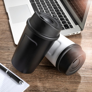 Logotrade business gifts photo of: Thermo mug LIARD Schwarzwolf