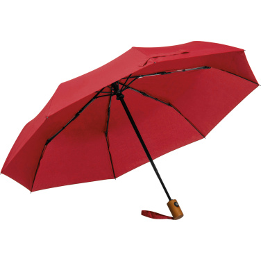 Logo trade advertising product photo of: RPET umbrella IPSWICH