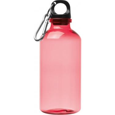 Logo trade advertising products picture of: Recycled PRT bottle MECHELEN 400 ml