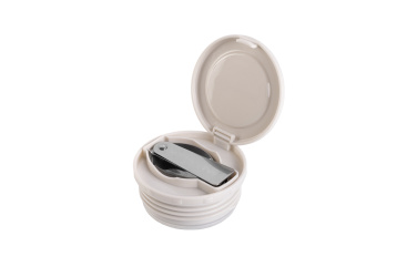 Logo trade promotional merchandise photo of: Food jar CIBUS Schwarzwolf
