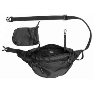 Logo trade advertising products image of: Waist bag MOBILA Schwarzwolf