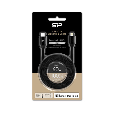 Logotrade corporate gift picture of: DATA TRANSFER CABLE Boost Link Nylon LK30CL Type C