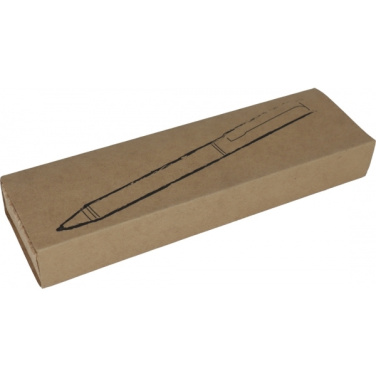 Logo trade promotional product photo of: Twist-ballpen metal and cork LILLEHAMMER