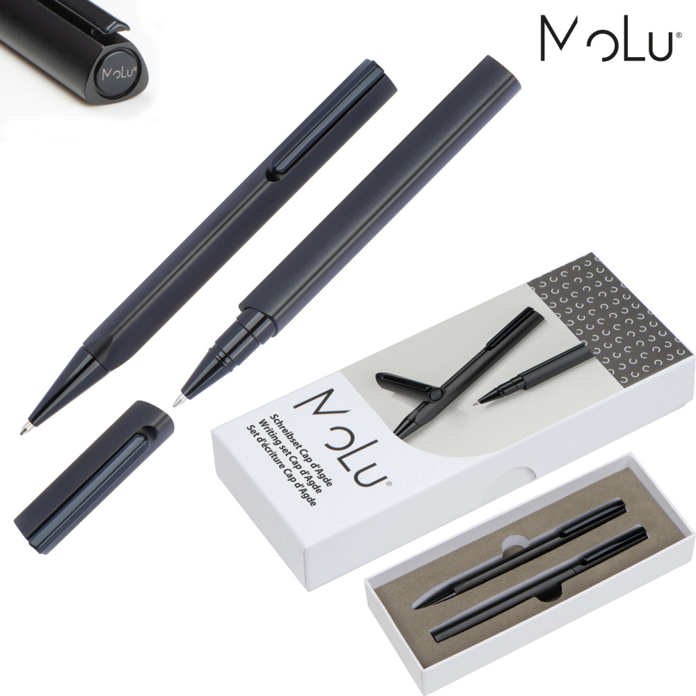 Logotrade promotional item picture of: Writing set CAP D AGDE MoLu