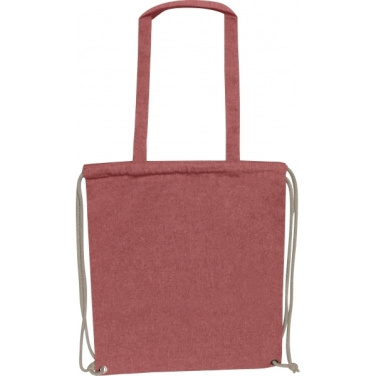 Logotrade promotional merchandise picture of: Recycled cotton bag ADDISON
