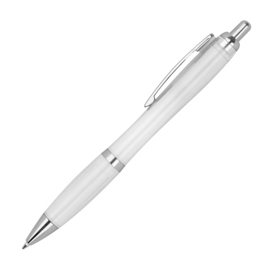Logo trade corporate gifts picture of: Transparent ballpen ALKEN