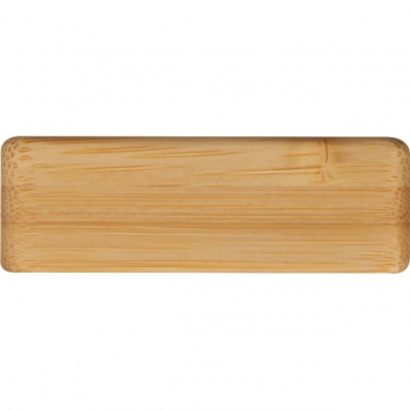 Logo trade promotional products picture of: Bamboo smartphone holder SAN SEBASTIAN