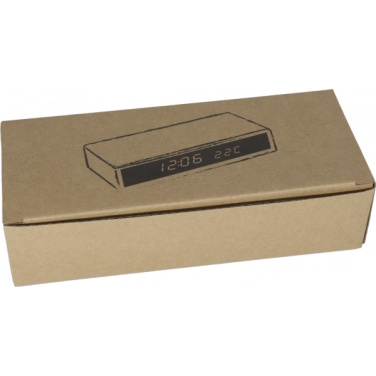 Logo trade promotional merchandise picture of: Desk clock TRONDHEIM