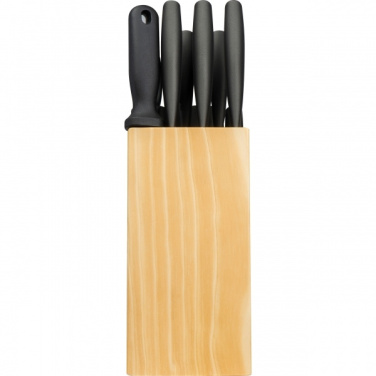 Logo trade promotional giveaway photo of: Knife block BERLIN