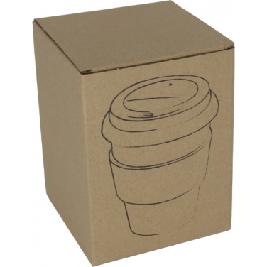 Logotrade promotional gift image of: Glass drinking cup WROCŁAW 350ml
