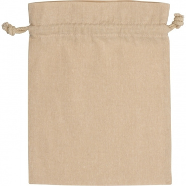 Logotrade promotional gift image of: Recycled cotton bag PASADENA