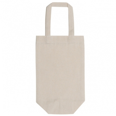 Logo trade promotional giveaway photo of: Cotton wine bag NICE