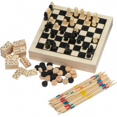 Logotrade business gift image of: Wooden game collection RIGA