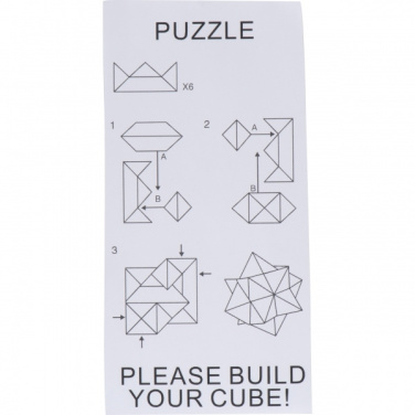 Logo trade corporate gifts picture of: Wooden puzzle TOULOUSE