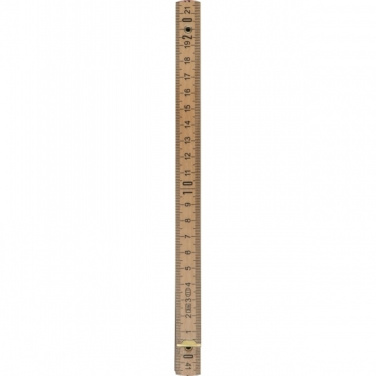 Logo trade promotional items image of: Folding rule ST. GALLEN