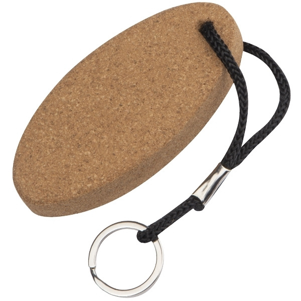 Logo trade promotional items image of: Cork keyring ROSKILDE