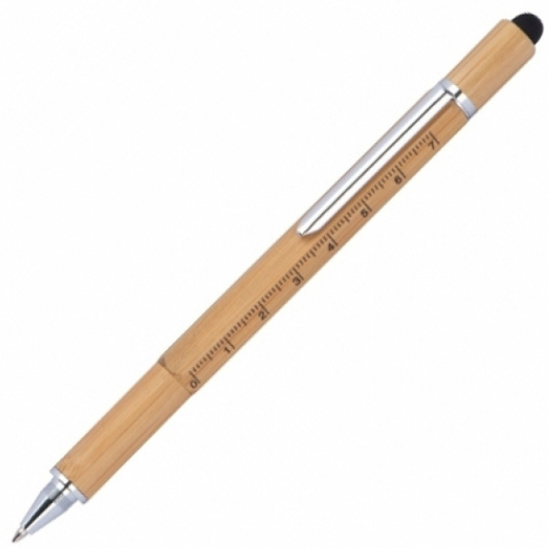 Logotrade promotional product picture of: 6in1 multifunctional pen COIMBRA