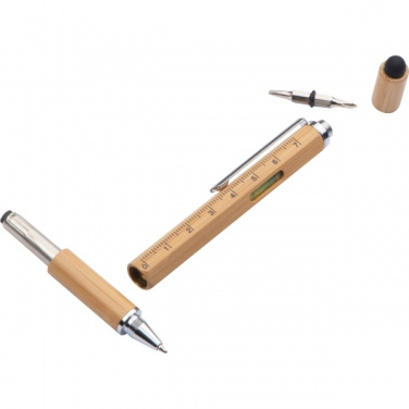 Logotrade business gift image of: 6in1 multifunctional pen COIMBRA