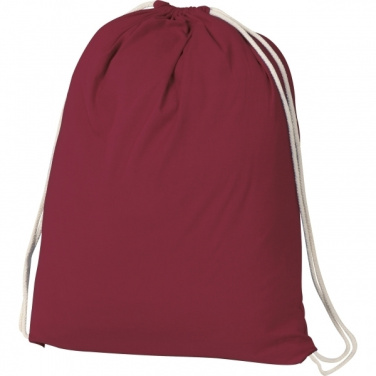 Logotrade advertising products photo of: Cotton gym bag BUDAPEST