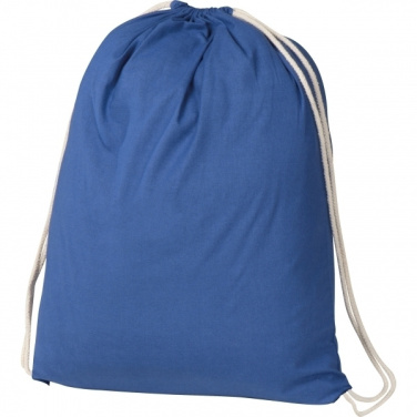 Logotrade promotional item picture of: Cotton gym bag BUDAPEST