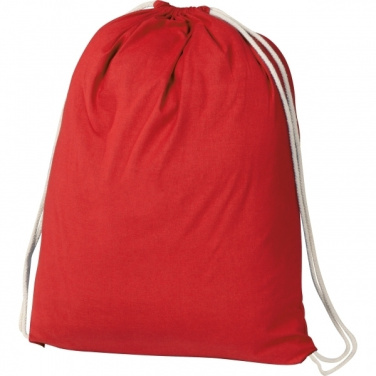 Logotrade business gift image of: Cotton gym bag BUDAPEST