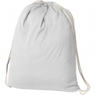 Logo trade promotional products image of: Cotton gym bag BUDAPEST