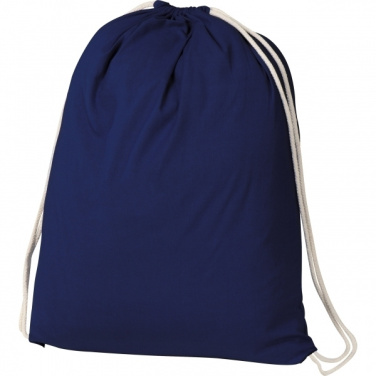 Logotrade promotional item picture of: Cotton gym bag BUDAPEST