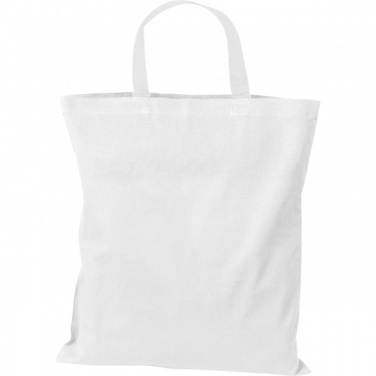 Logotrade business gift image of: Cotton bag with short handles BREGENZ