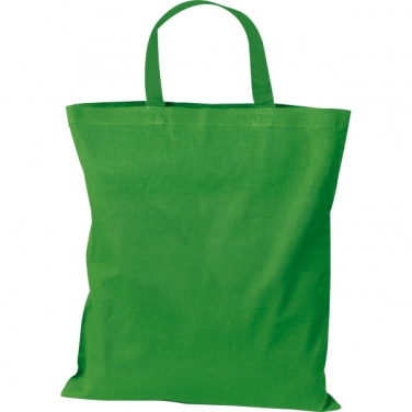 Logotrade corporate gift image of: Cotton bag with short handles BREGENZ