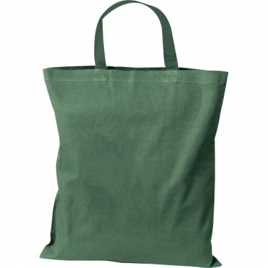 Logotrade promotional products photo of: Cotton bag with short handles BREGENZ
