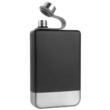 Logotrade advertising products photo of: Hip flask set TAHAT Schwarzwolf