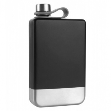 Logotrade promotional merchandise image of: Hip flask HALTI Schwarzwolf
