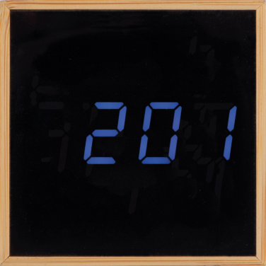 Logo trade promotional items image of: Desk clock CHARLESTON