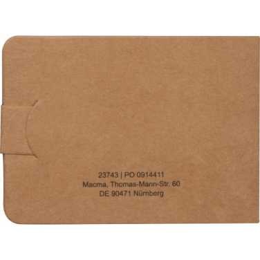 Logo trade business gifts image of: Marking Strip Book HUNTSVILLE