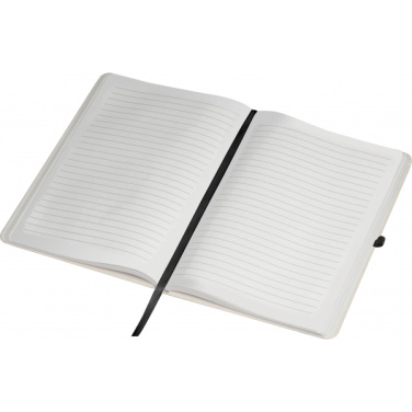 Logo trade promotional merchandise image of: A5 notebook IZMIR