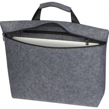 Logo trade promotional item photo of: RPET Laptop Bag LUGANO