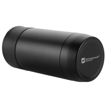 Logotrade advertising products photo of: Thermo mug ADRASAN 240 ml Schwarzwolf