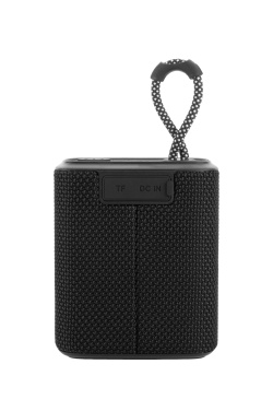 Logotrade advertising products photo of: Waterproof bluetooth speaker HARDEOL Schwarzwolf