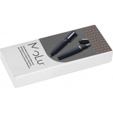 Logo trade business gift photo of: Writing set soft touch SAINTE MAXIME MoLu