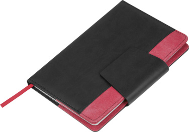 Logo trade promotional merchandise photo of: Lined notebook Asunción