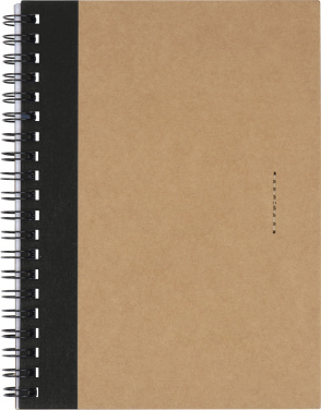 Logo trade promotional giveaways picture of: Spiral notebook Ravenna