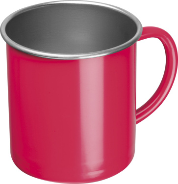 Logo trade corporate gift photo of: Steel cup Trezzo