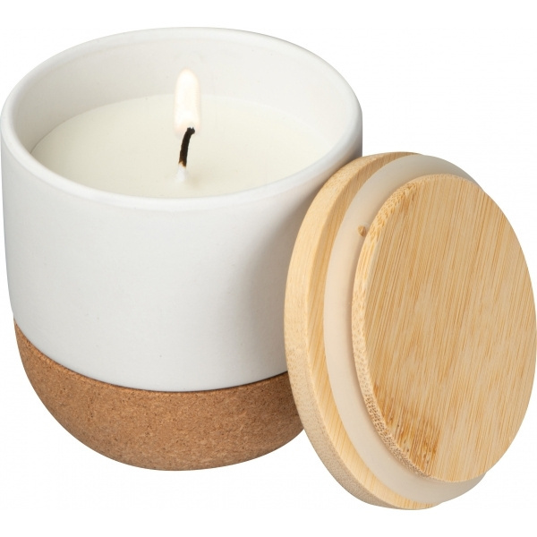 Logo trade promotional gifts image of: Candle Bruges