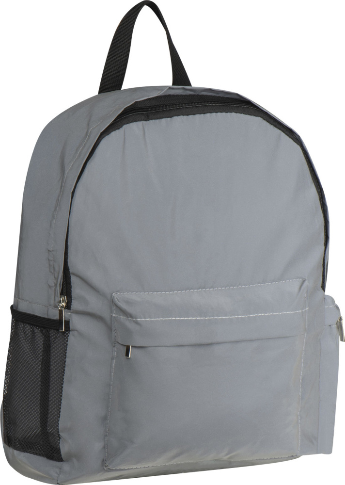 Logo trade promotional gift photo of: Reflective backpack Crewe