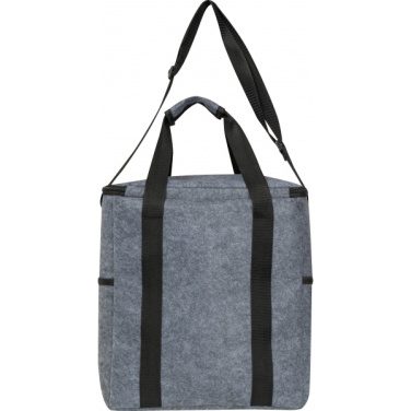 Logo trade promotional merchandise picture of: RPET cooler bag Santo Domingo