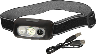 Logo trade promotional giveaways image of: Headlamp La Plata
